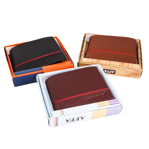 Stylish Bi-Fold Leather Wallet