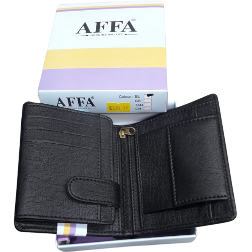  Bi-Fold PU Leather Wallet