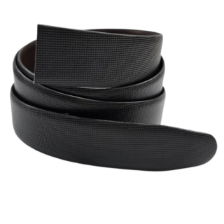 Italian Small Met Reversible Leather Belt 35mm