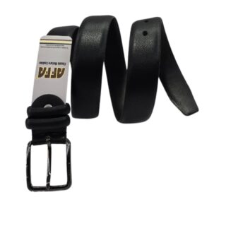 AFFA Black PU Men's  Belt  35mm RX359