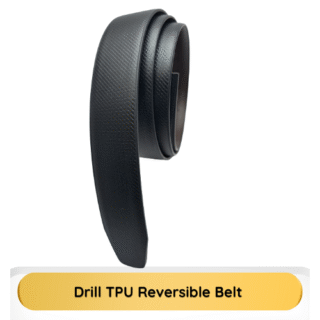 Drill Style  Reversible TPU Belt 35mm Only Strip
